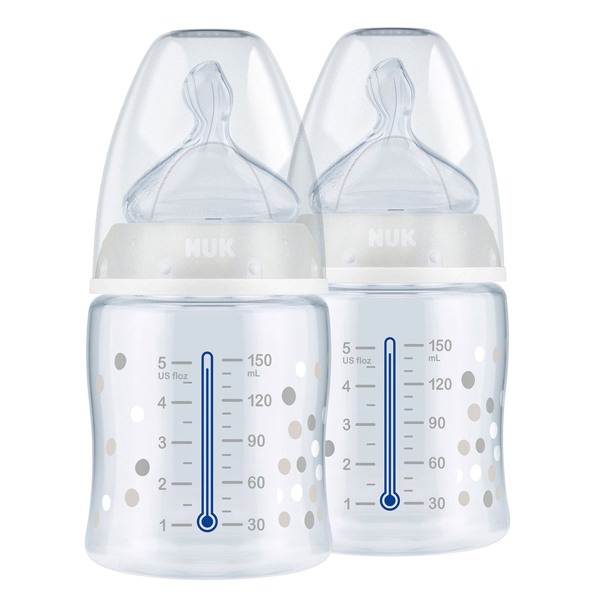 Nuk Biberon First Choice Temperatura 0-6M Látex 150 ml