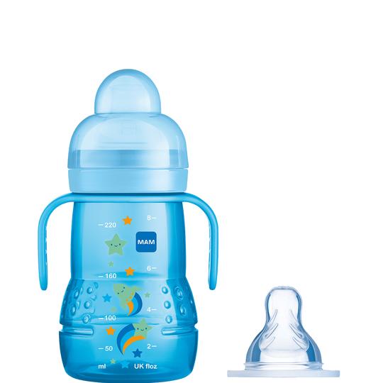 MAM Trainer 2in1 - Transitioning Baby Bottle - 4+ Months