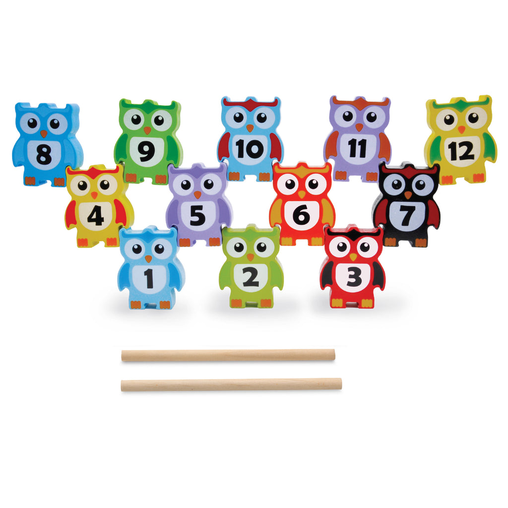 Jumini Stacking Owls Games 12 Pieces