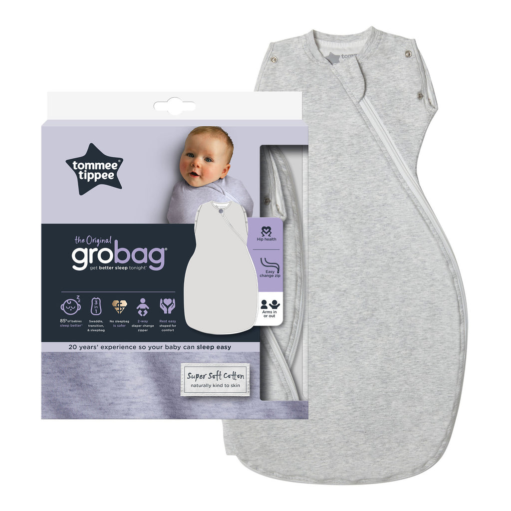 Tommee Tippee The Original Grobag Easy Swaddle (0-4M) 2.5 Tog