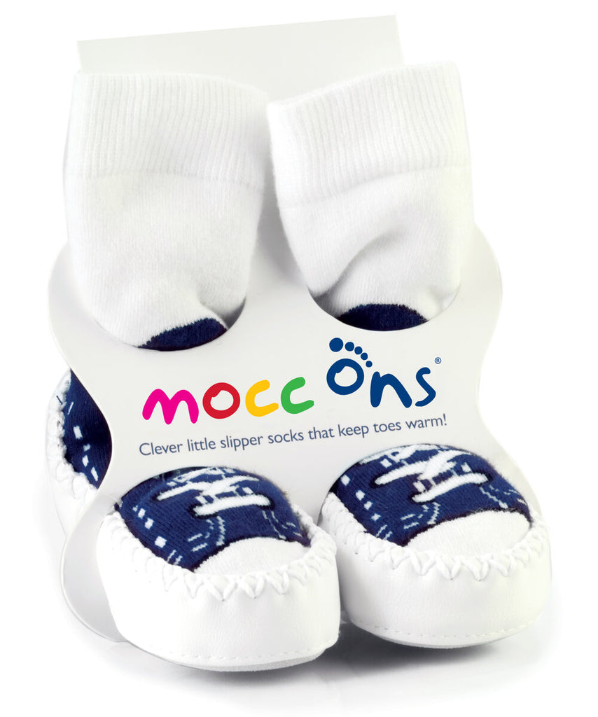 moccons blue sneaker